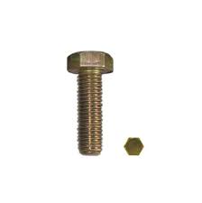 BULON HEXAGONAL DE ACERO GRADO 5 5/16X6W